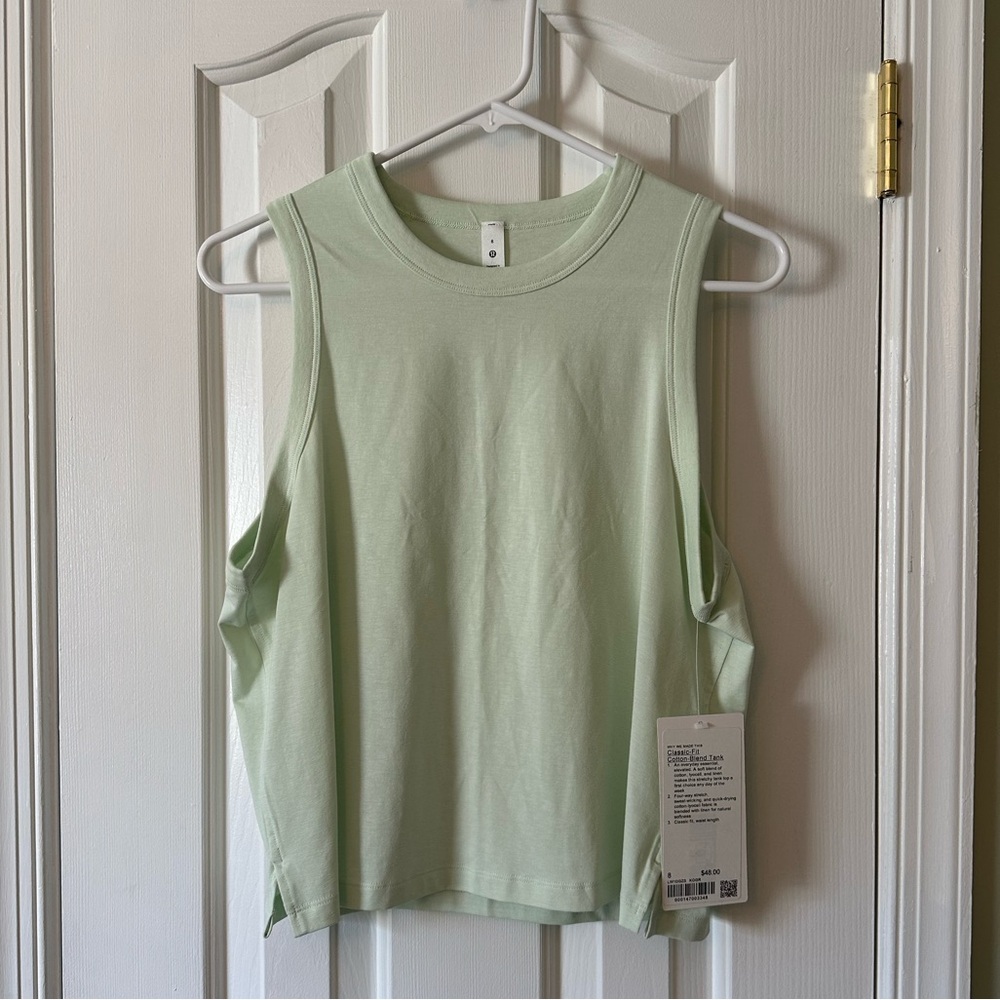 NWT Lululemon Classic Fit Cotton-blend Tank